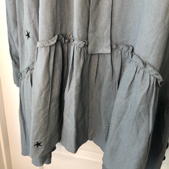 Wildfox Couture Revolve Scattered Star Embroidery Mini Dress - Picture 8 of 14